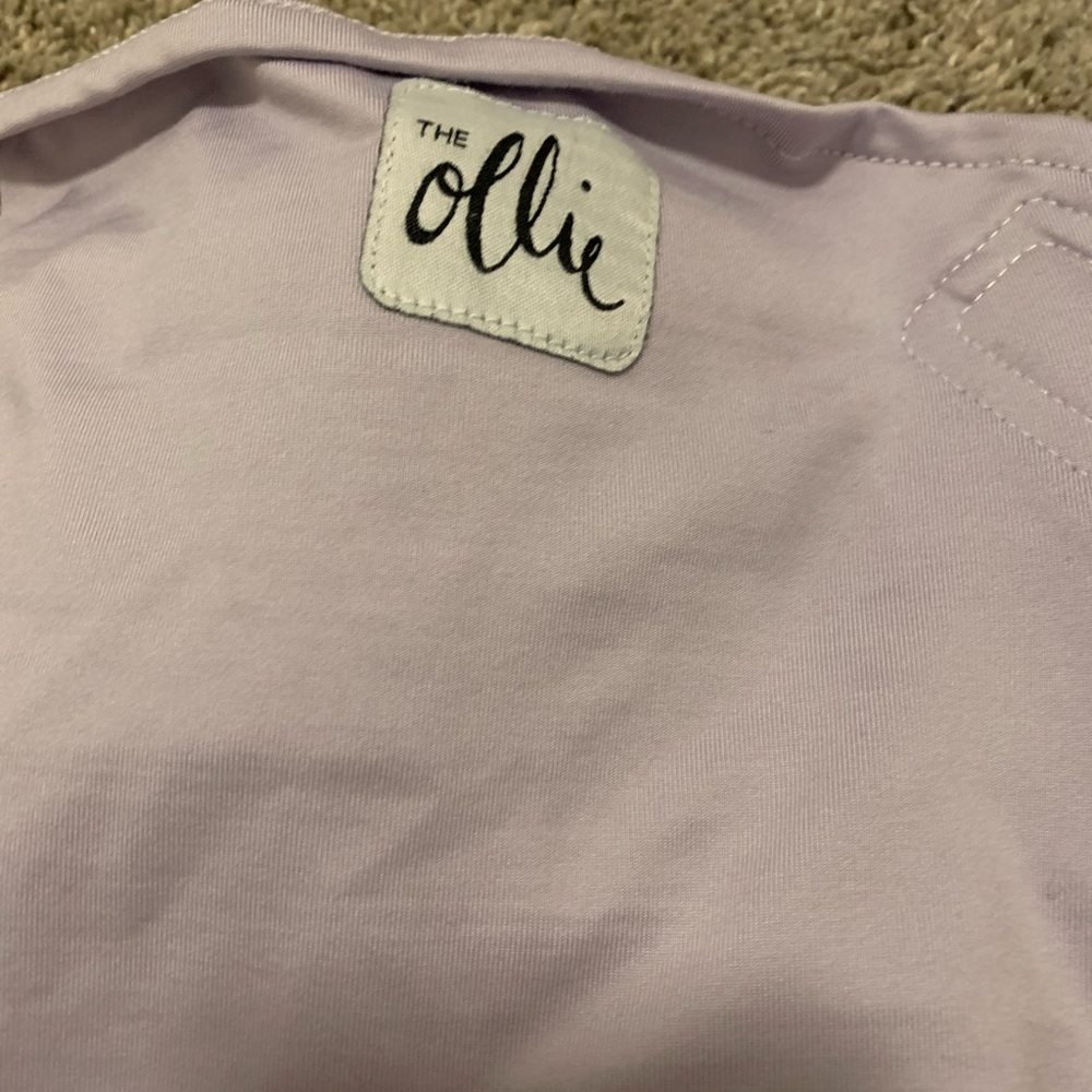 Ollie swaddle in lavender